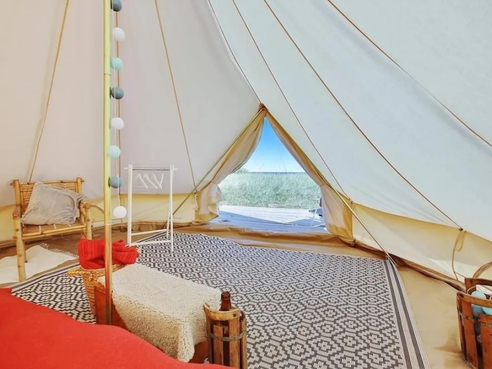 Glamping dubbelrum 4