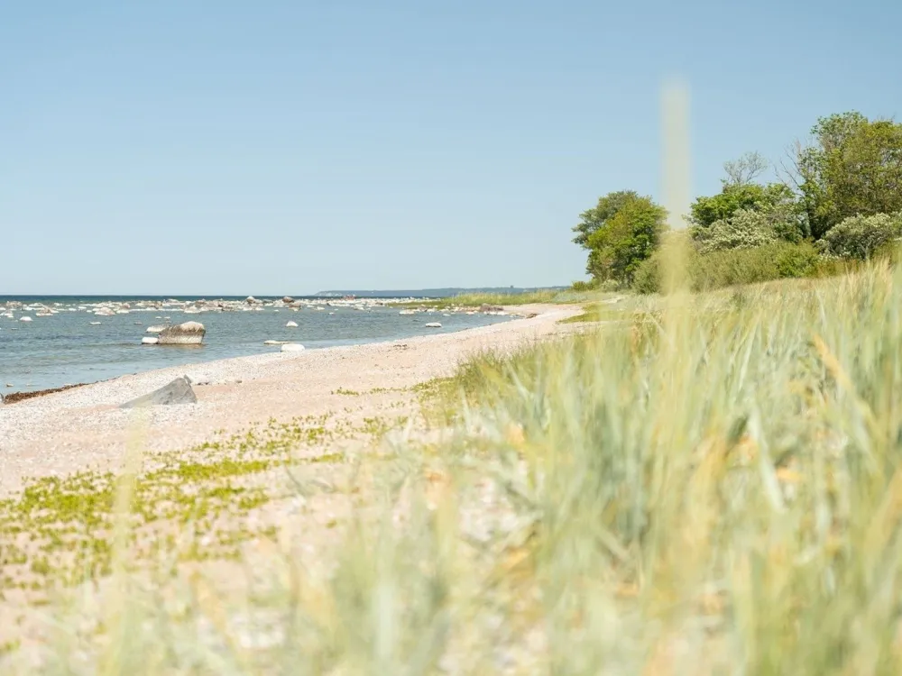 Seaside cottages with outdoor shower, 4 beds, WC