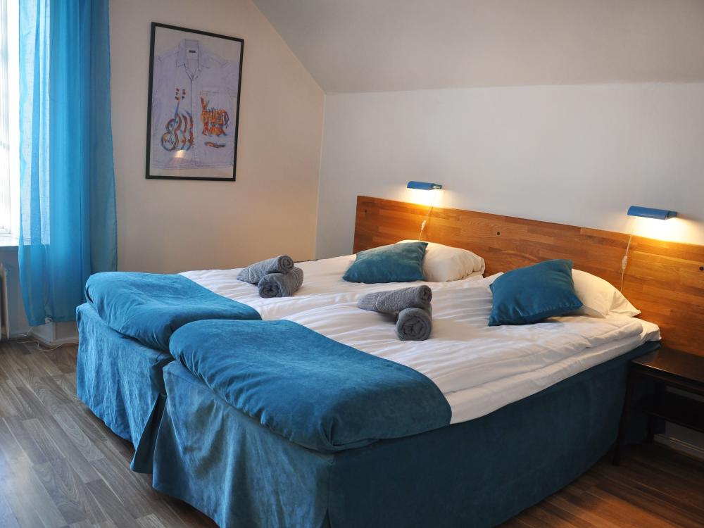 Deluxe double room with private bathroom and breakfast