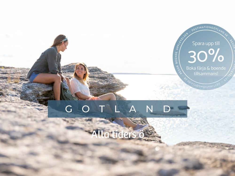 Fähre+Unterkunft • Unterkunft in ganz Gotland